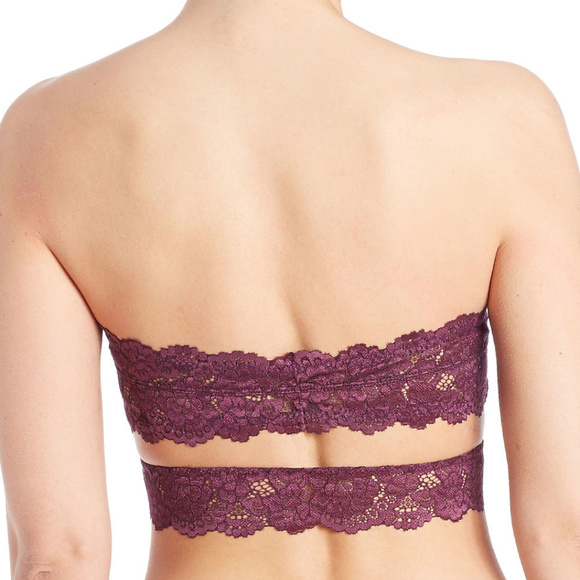 33. 🆕 Free People Deep In the Dark Bandeau Bra - Picture 5 of 10